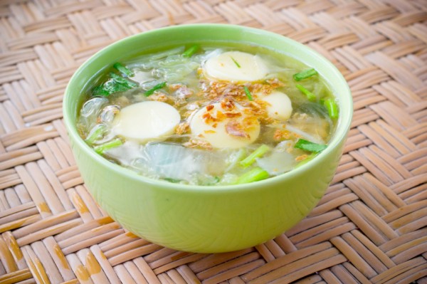 Thai famous pain soup